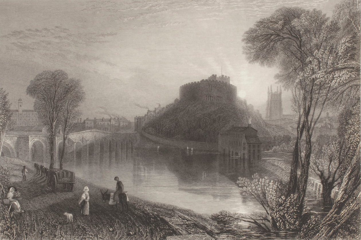 Castillo de Tamworth, Staffordshire de Joseph Mallord William Turner