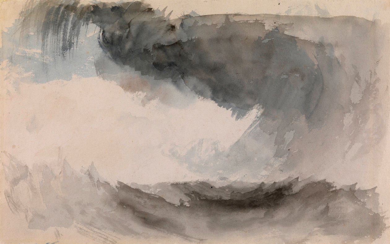 Tormenta en el mar de Joseph Mallord William Turner