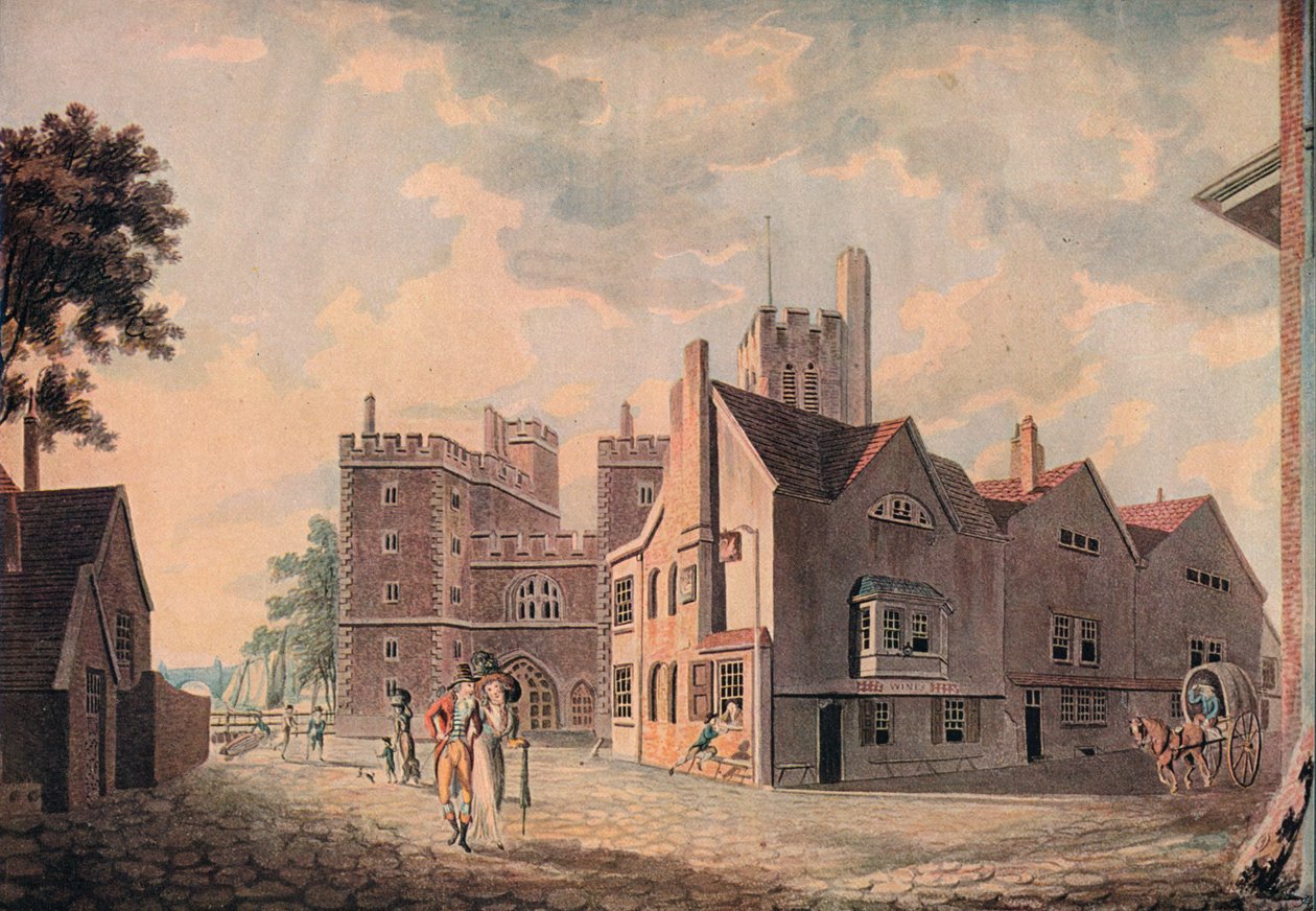 El Palacio del Arzobispo, Lambeth, 1909 de Joseph Mallord William Turner