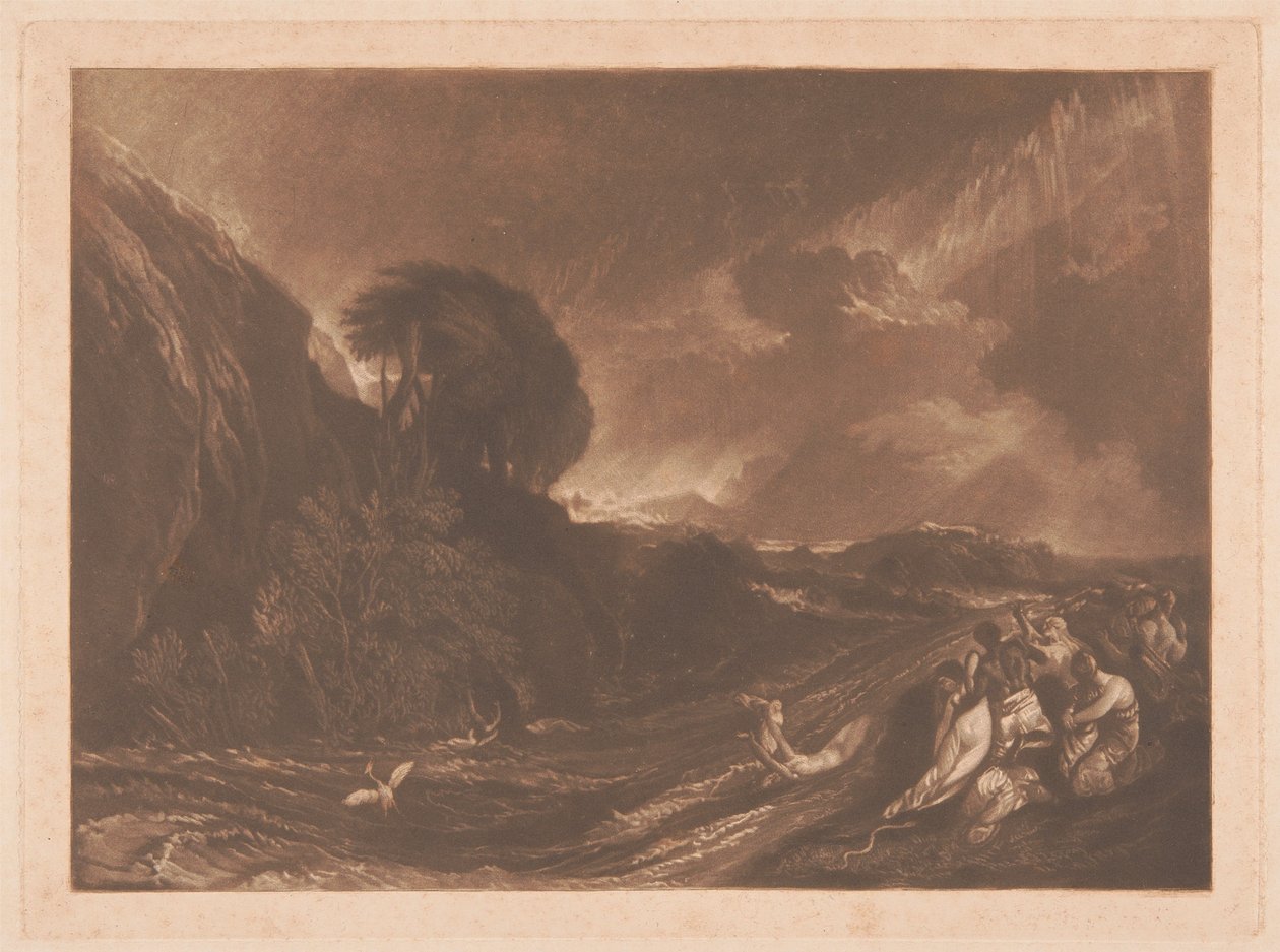 El Diluvio de Joseph Mallord William Turner