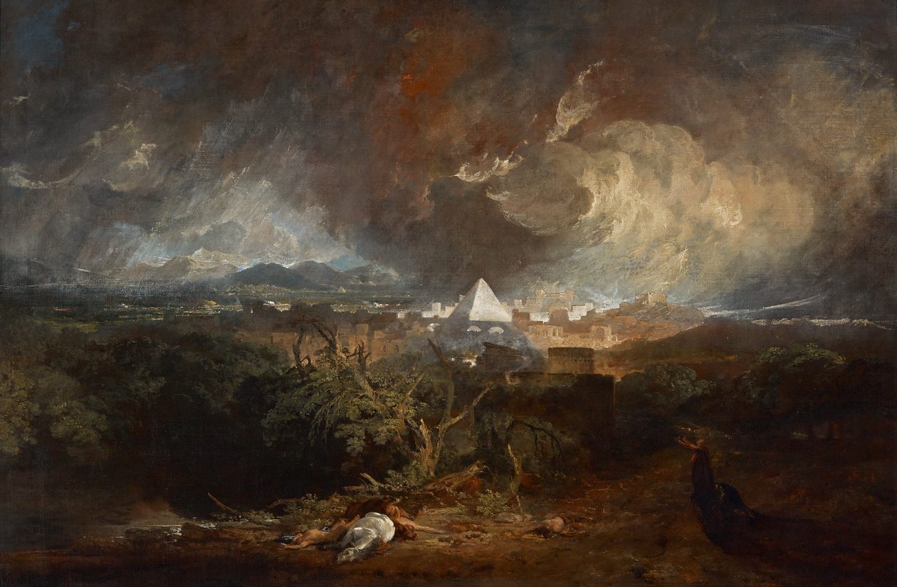 La quinta plaga de Egipto de Joseph Mallord William Turner