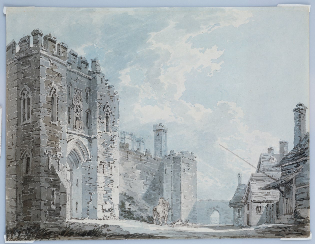 La puerta, Rochester, c.1793-94 de Joseph Mallord William Turner