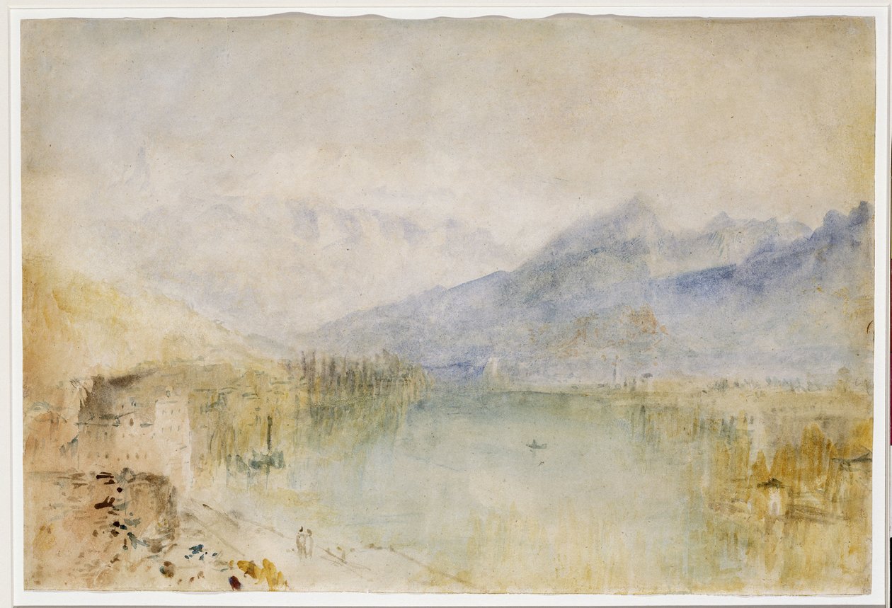 El lago de Thun, c.1844 de Joseph Mallord William Turner