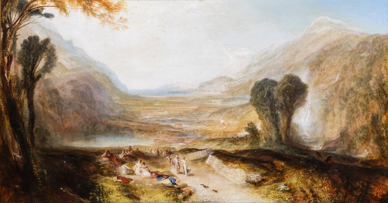 La historia de Apolo y Dafne de Joseph Mallord William Turner