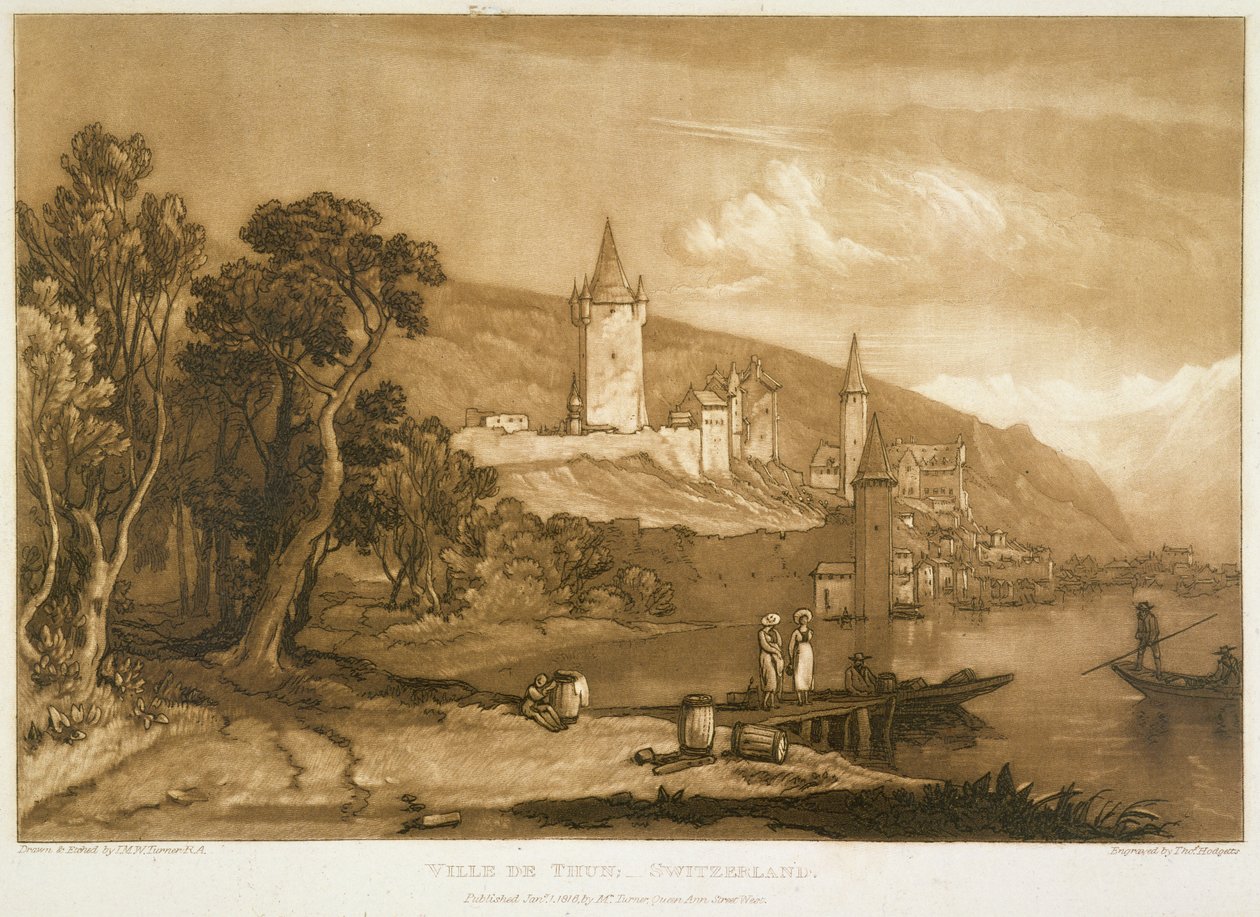 La ciudad de Thun, del 