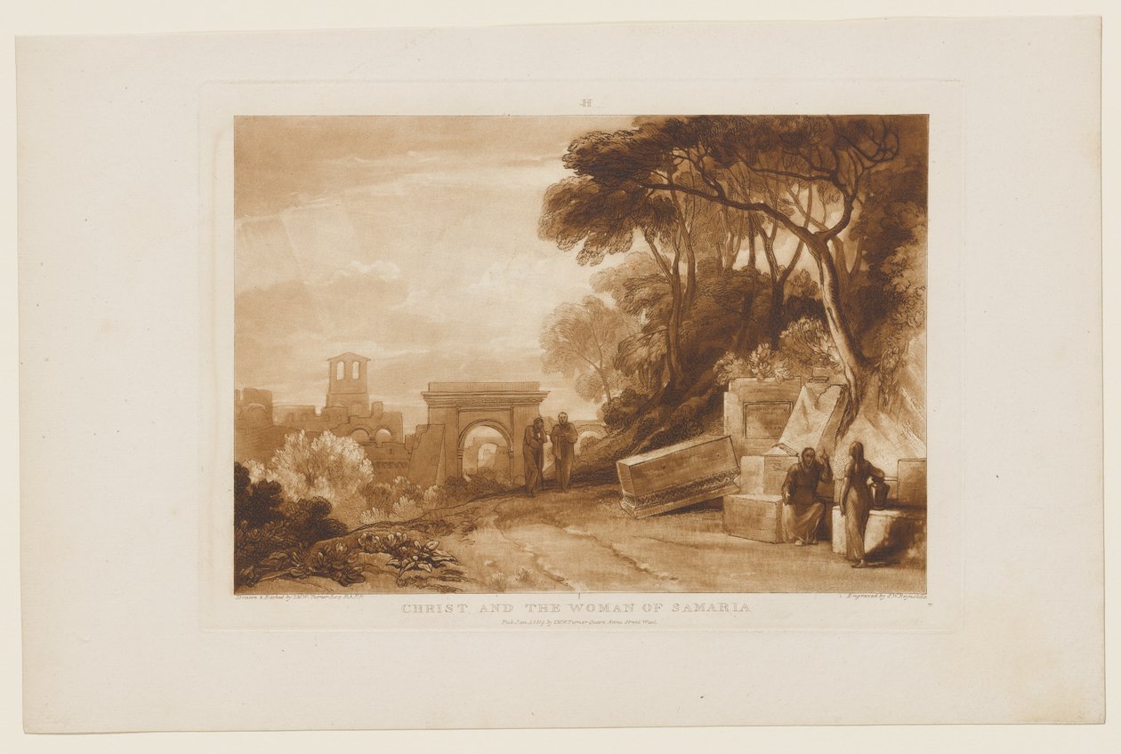 La samaritana de Joseph Mallord William Turner