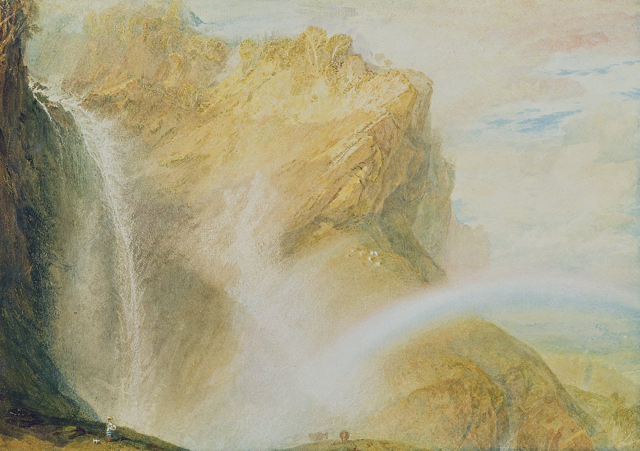 Cataratas Superiores del Reichenbach de Joseph Mallord William Turner