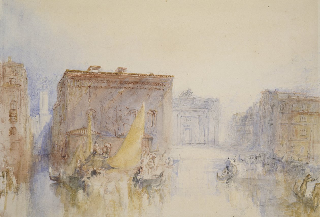 Venecia: La Academia, 1840 de Joseph Mallord William Turner