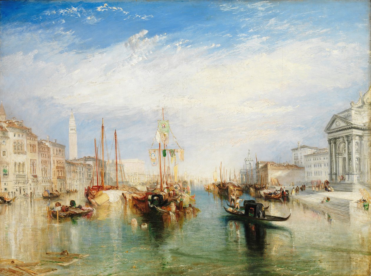 Venecia, desde el Pórtico de Madonna della Salute, ca. 1835 de Joseph Mallord William Turner