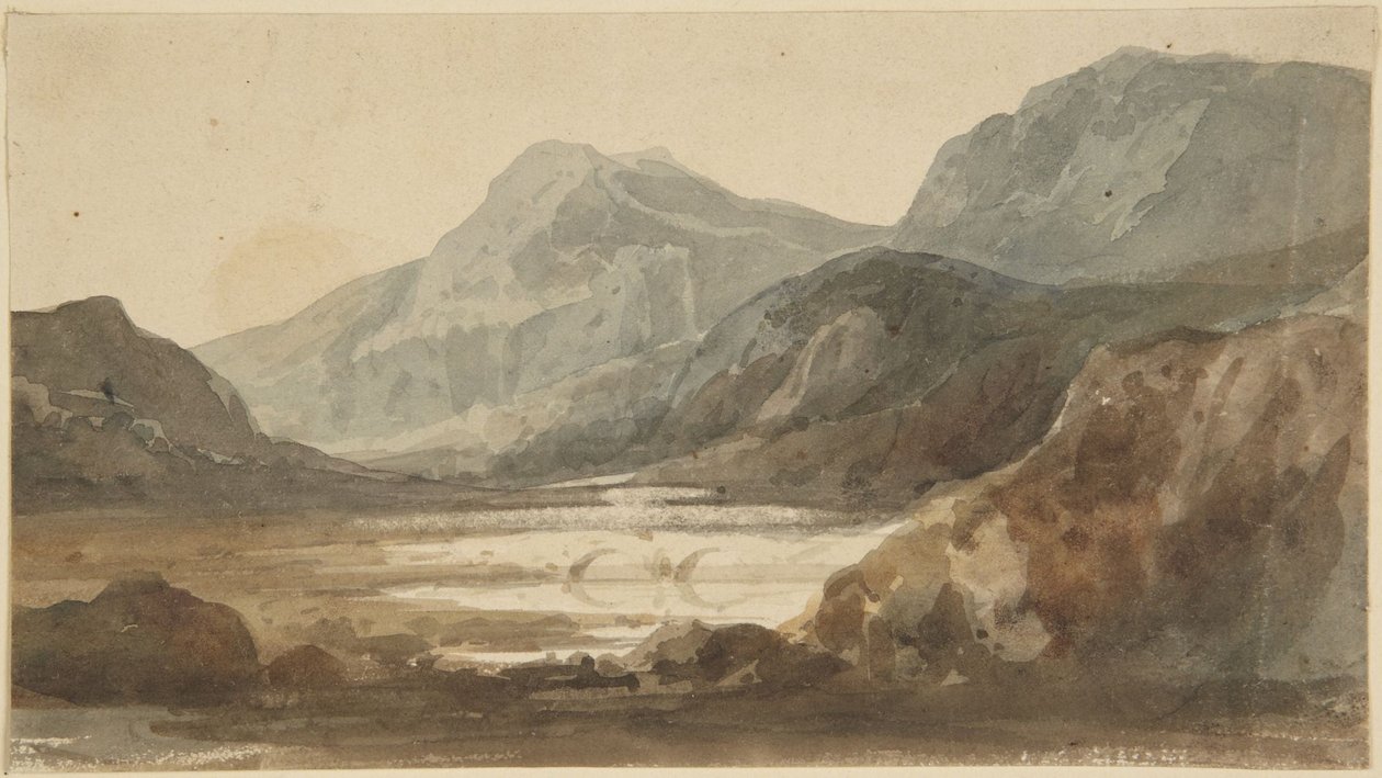 Vista en Gales de Joseph Mallord William Turner