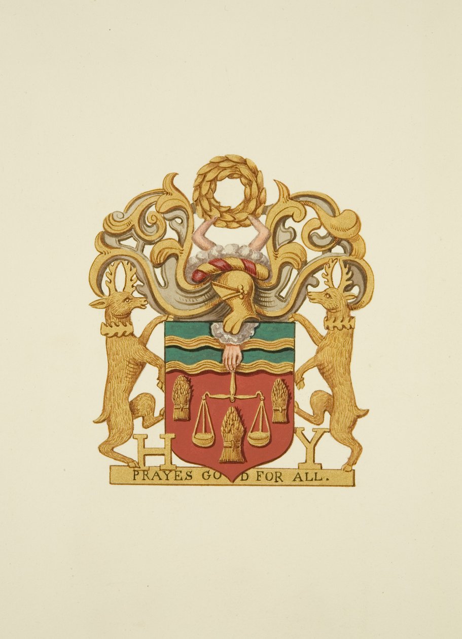 Escudo de Armas de los Panaderos, inscrito 