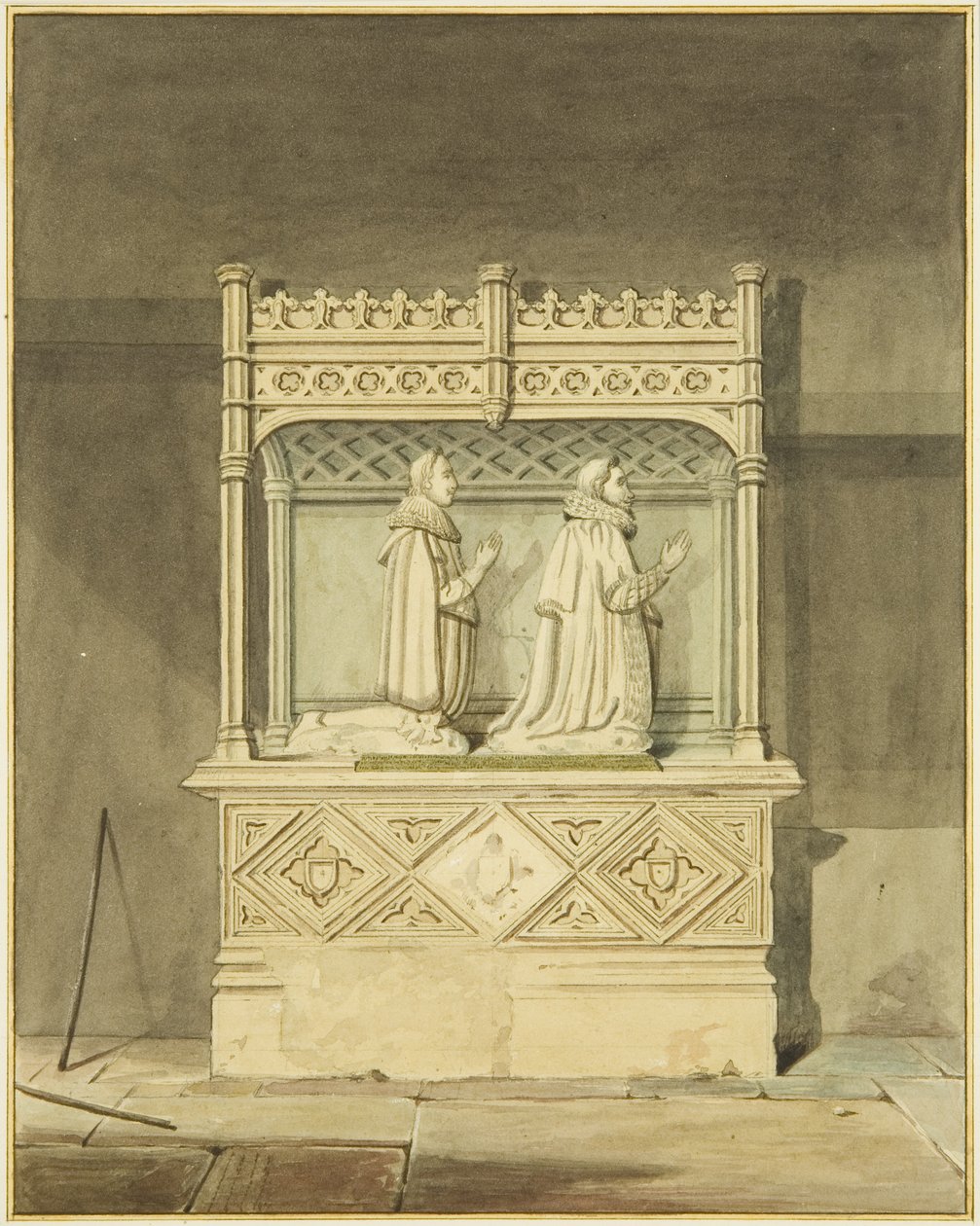 Monumento de John Aldworth y su hijo de Joseph Manning
