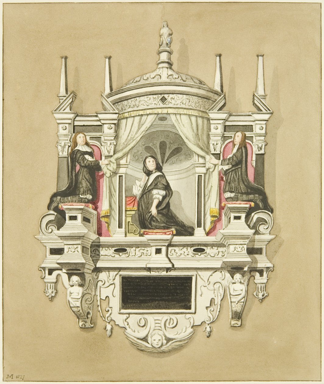 Monumento de la Sra. Baynton en St Mark