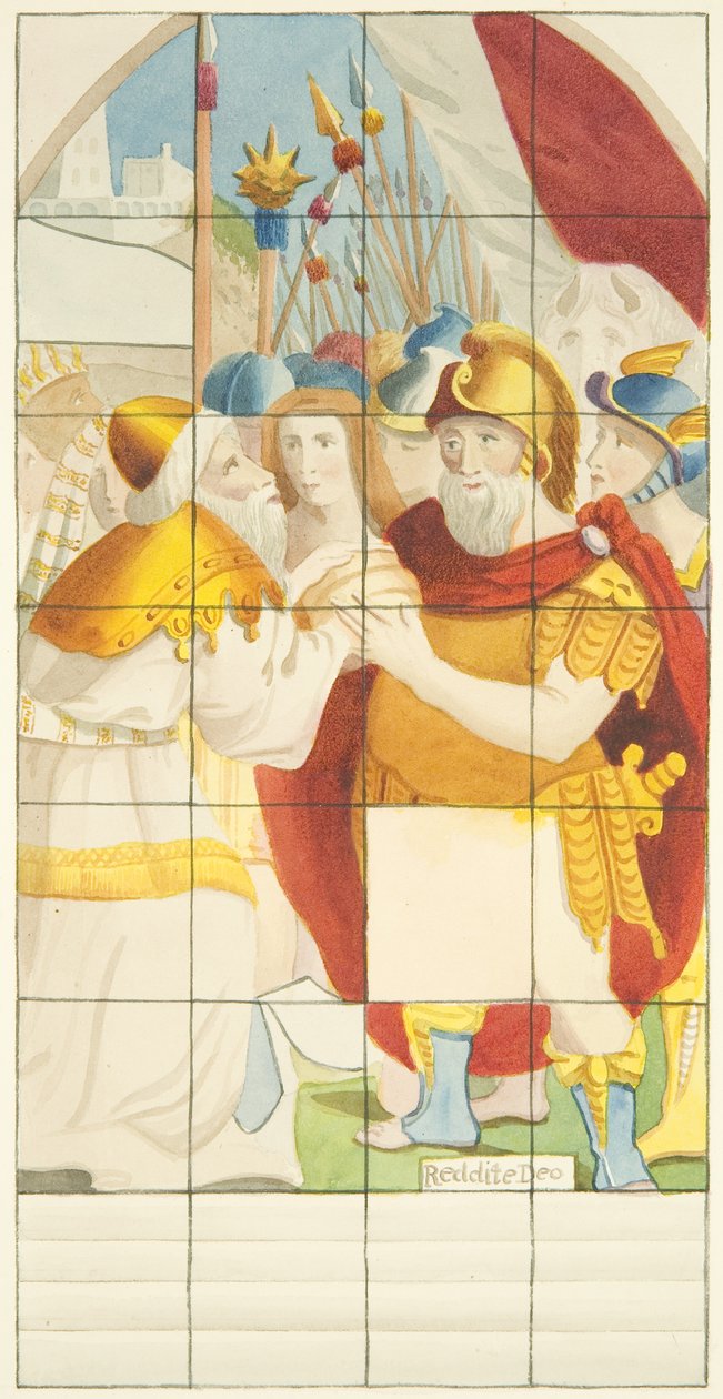 Vitrales en el extremo este de la nave sur de la Catedral de Bristol de Joseph Manning