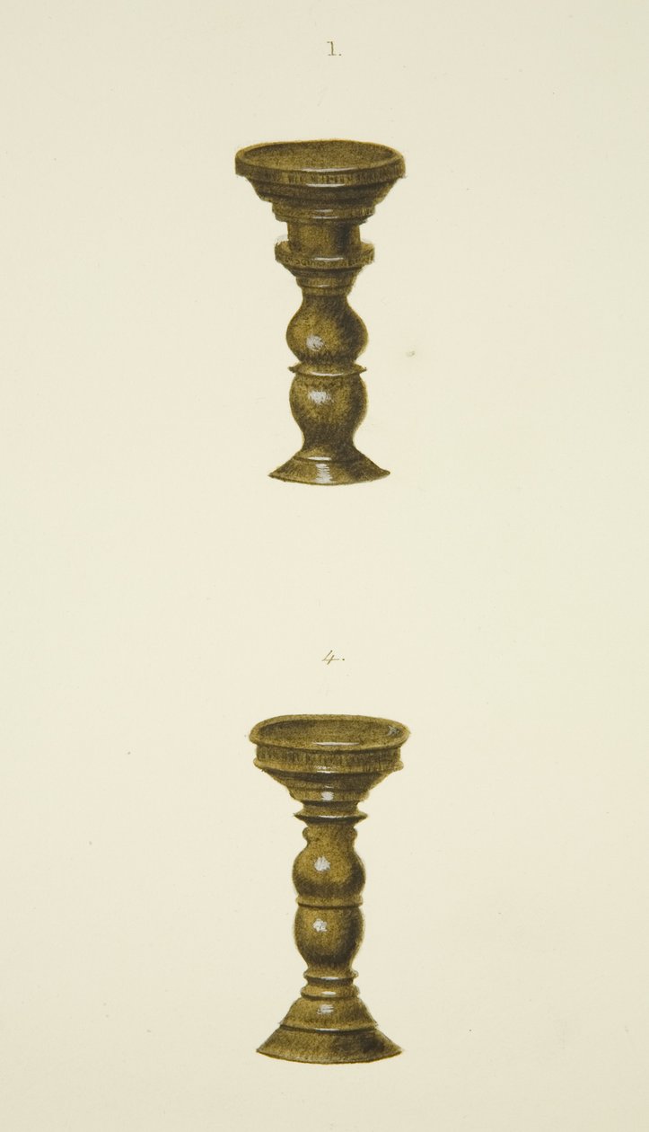 Dos de los pilares (clavos) frente al Exchange de Joseph Manning