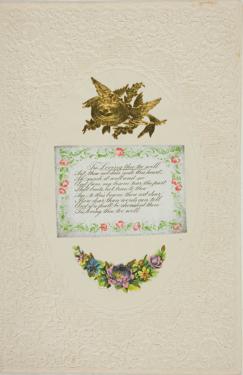 Tis Loving Thee Too Well (San Valentín) de Joseph Mansell