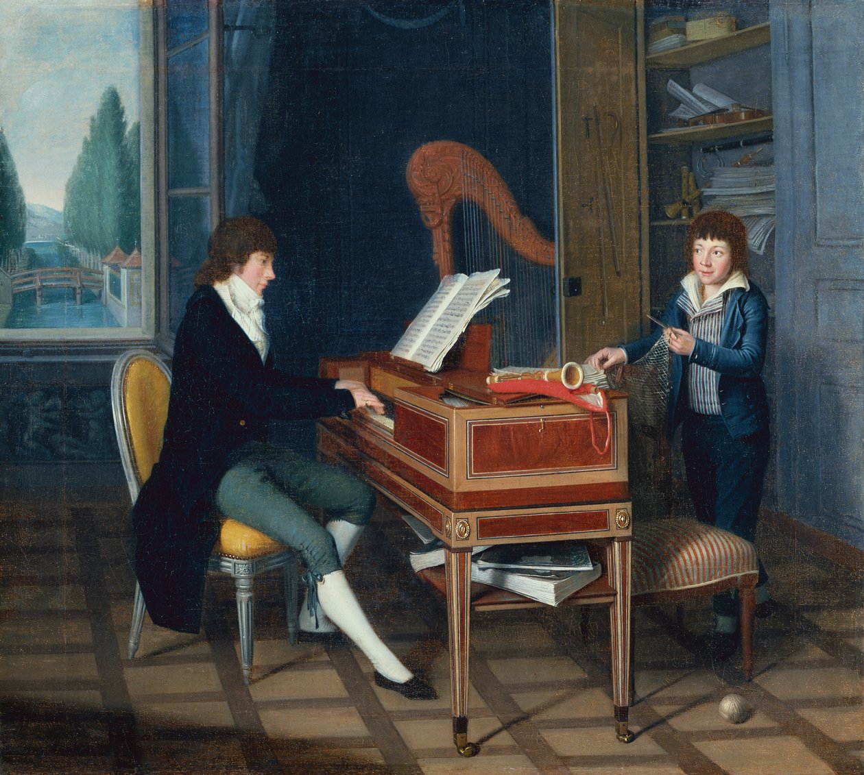 Louis y Alex Doxel de Joseph Marcellin Combette