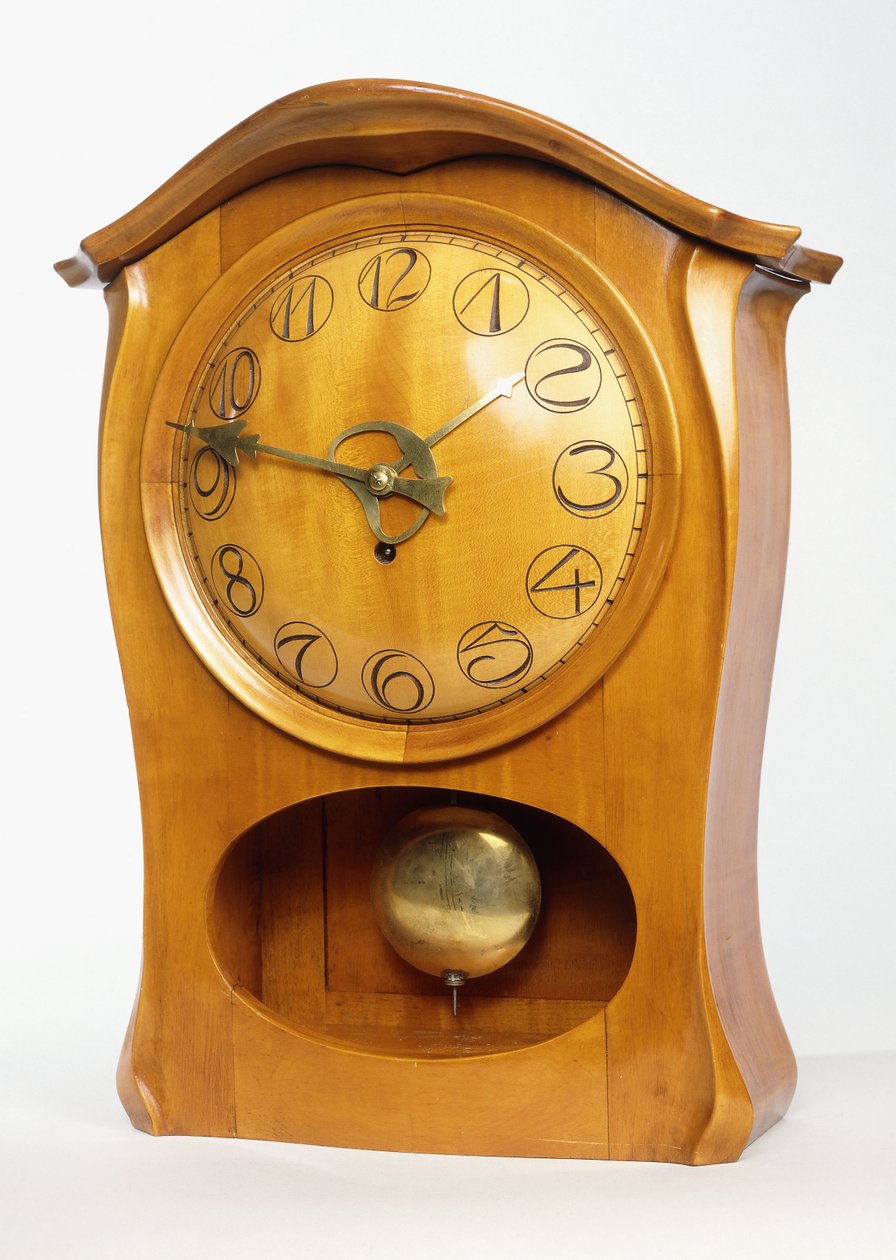 Un reloj de chimenea de Joseph Maria Olbrich