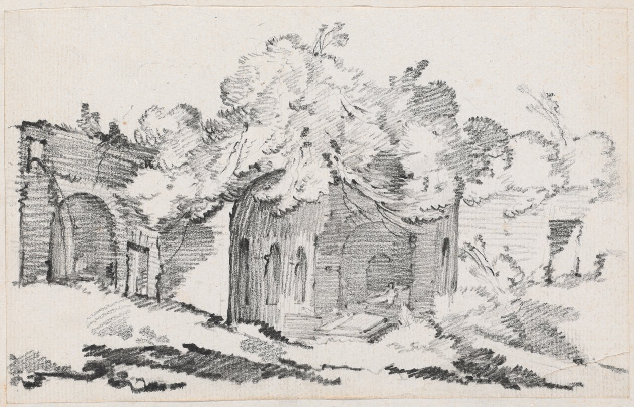 La Gruta de la Ninfa Egeria de Joseph Marie Vien