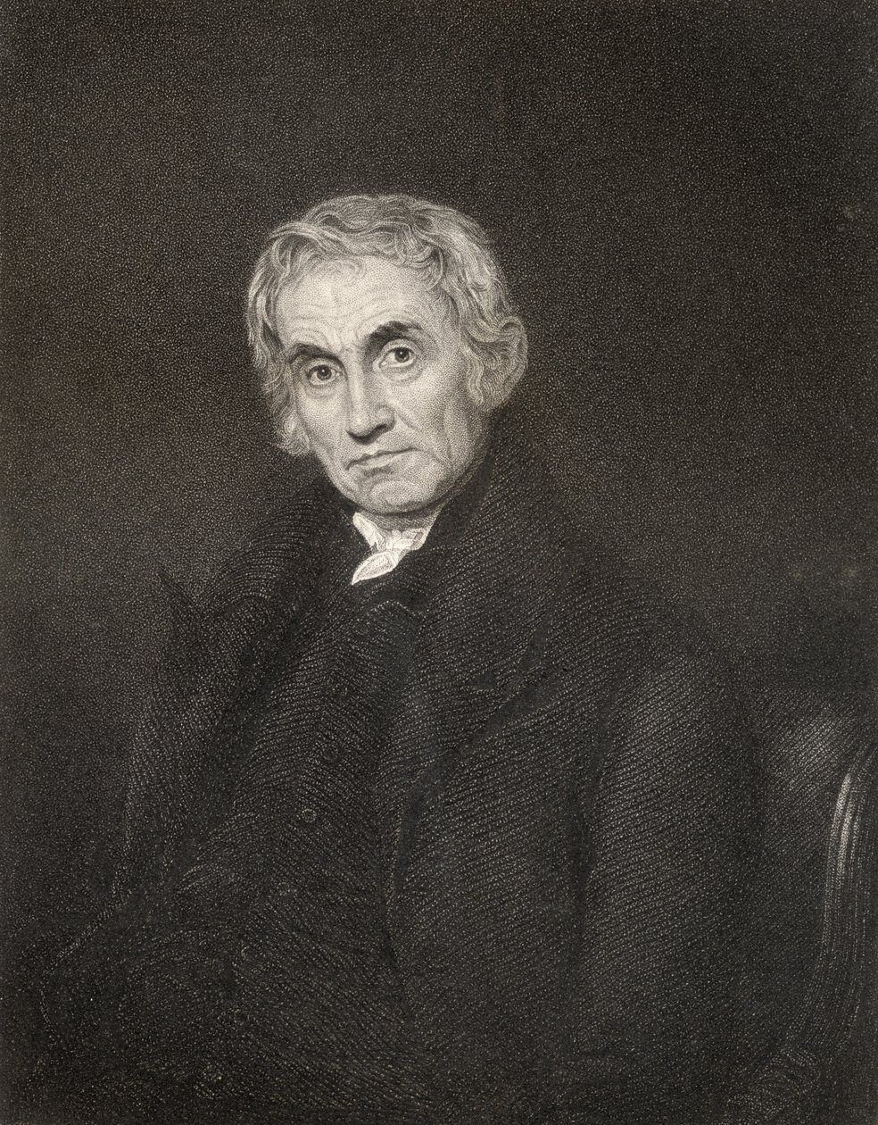 Samuel Drew, grabado por R. Hicks, de 