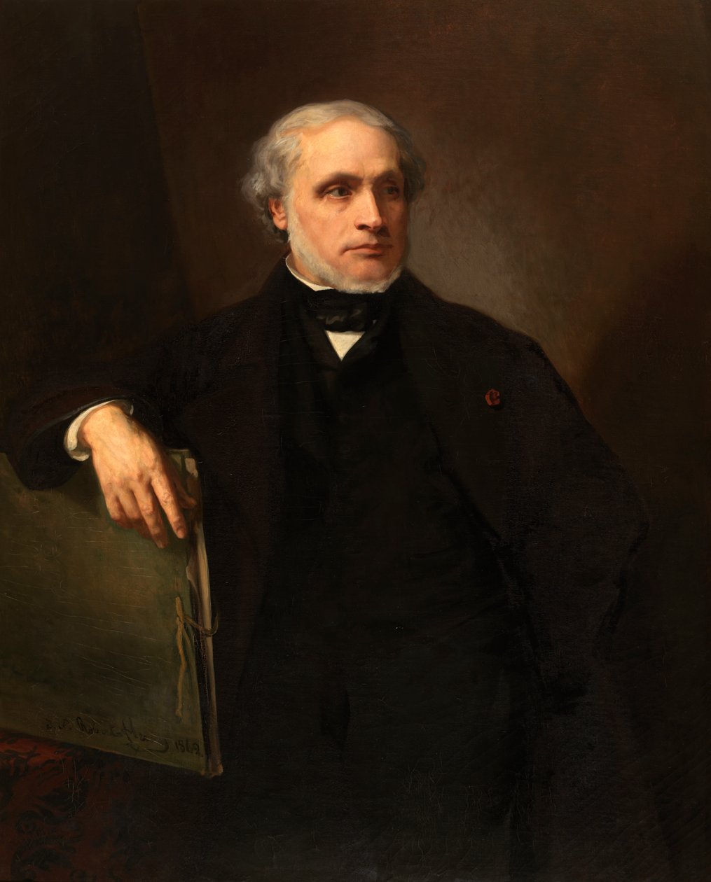 Autorretrato (óleo sobre lienzo) de Joseph Nicolas Robert Fleury
