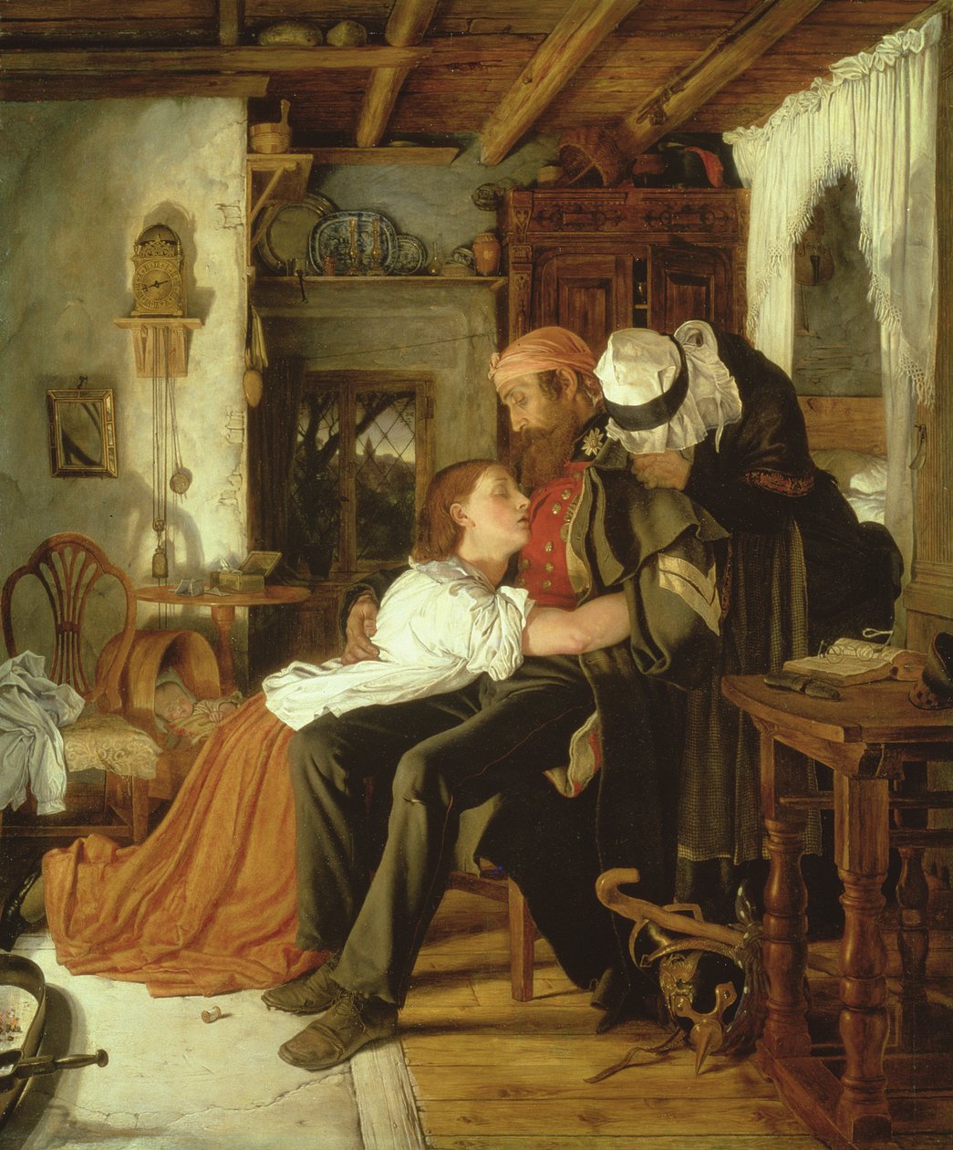 Hogar, c.1856 de Joseph Noel Paton