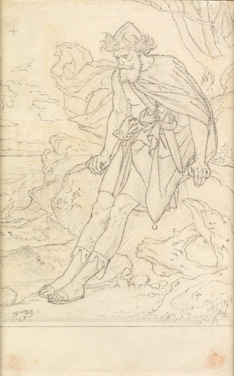 Ulises en Ogygia de Joseph Noel Paton