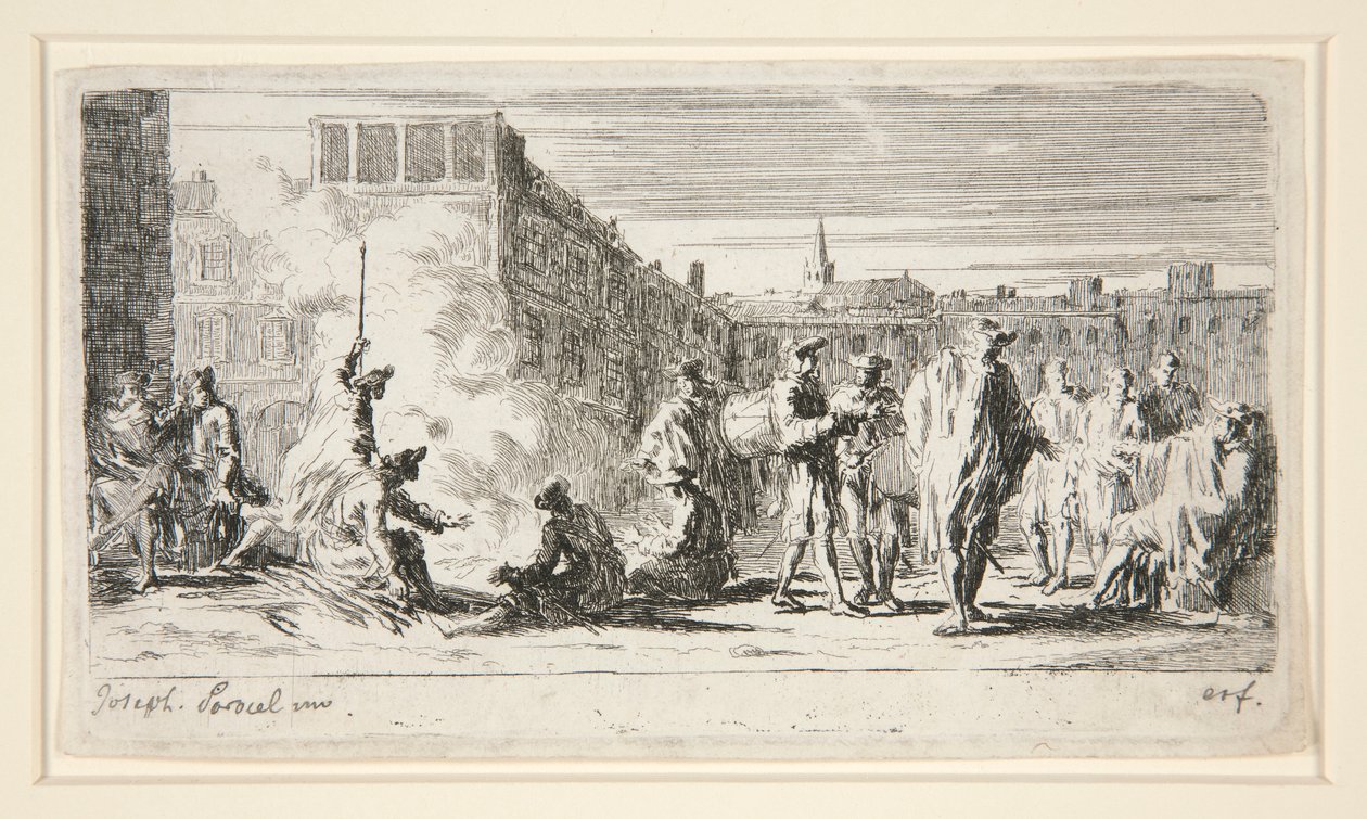 Le Bivouac (El Campamento) de Joseph Parrocel