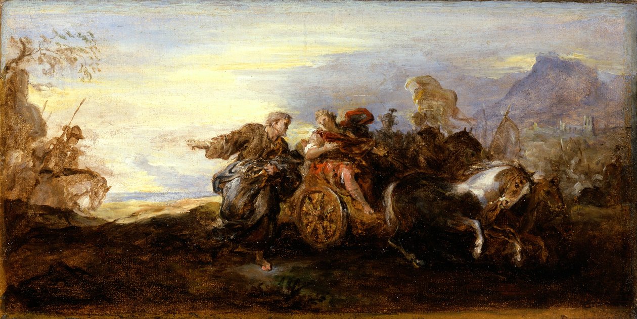 Escena de la historia antigua de Joseph Parrocel