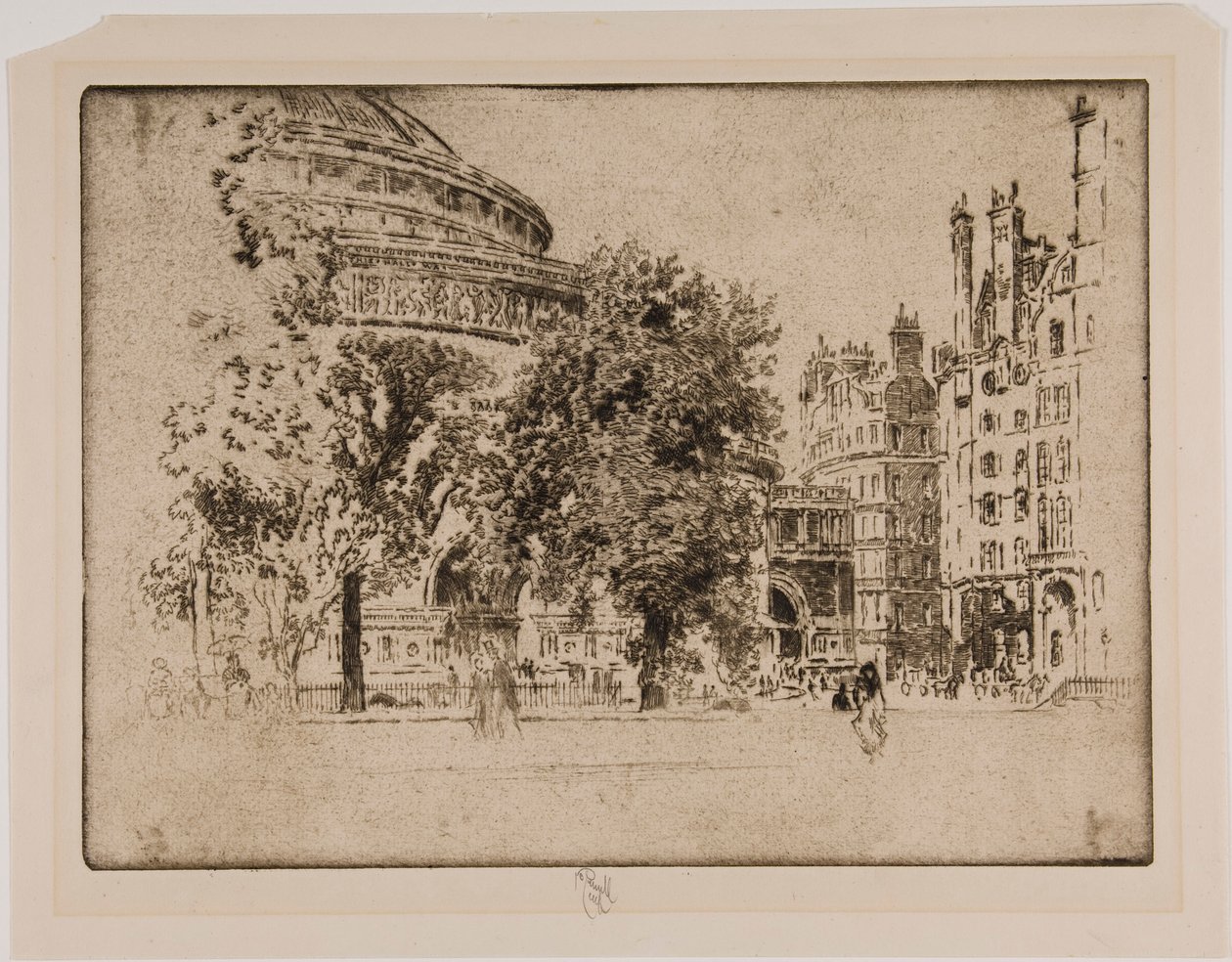 Albert Hall, Londres de Joseph Pennell
