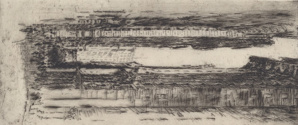 Cañón, No. III, 1904 de Joseph Pennell