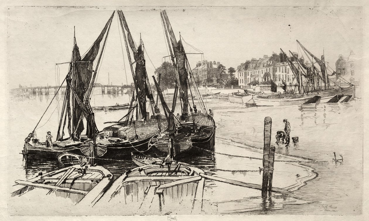Chelsea, No. 1, 1886 de Joseph Pennell