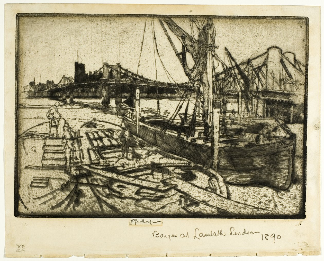 Chelsea, No. II de Joseph Pennell