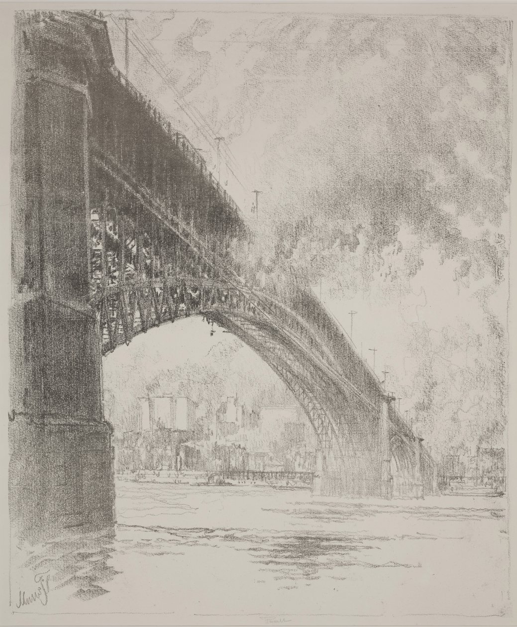 Puente Este, St Louis de Joseph Pennell