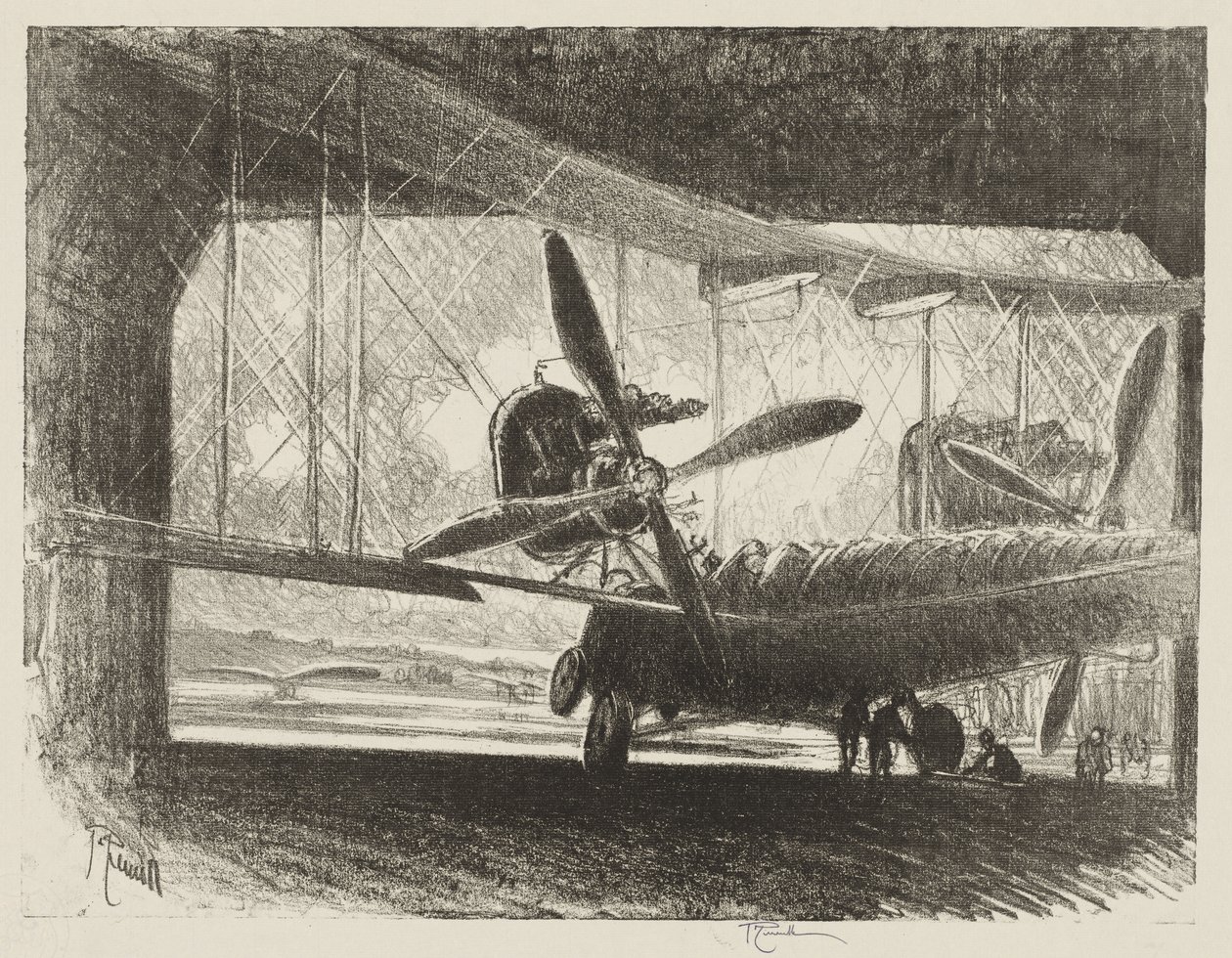 Trabajo de guerra inglés: el gran bicho de Joseph Pennell