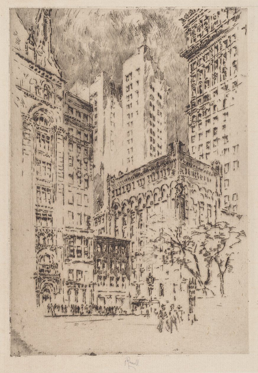 Casa de cuatro pisos de Joseph Pennell