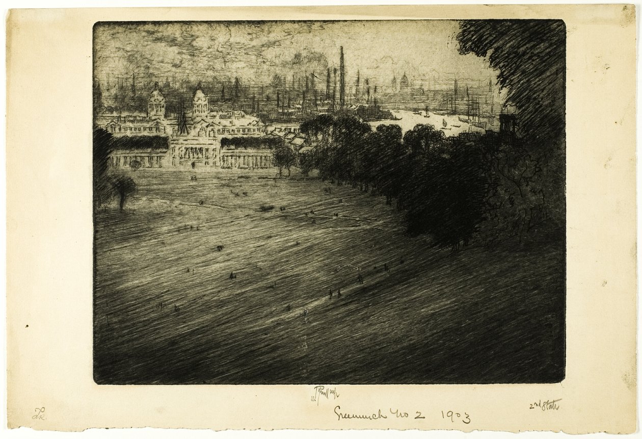 Parque de Greenwich, No. 2 de Joseph Pennell