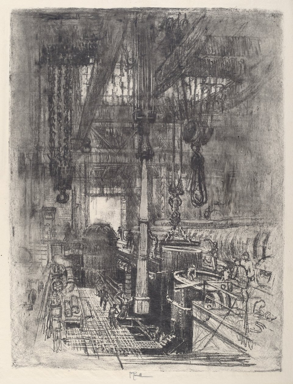 Foso de Armas, No.II de Joseph Pennell