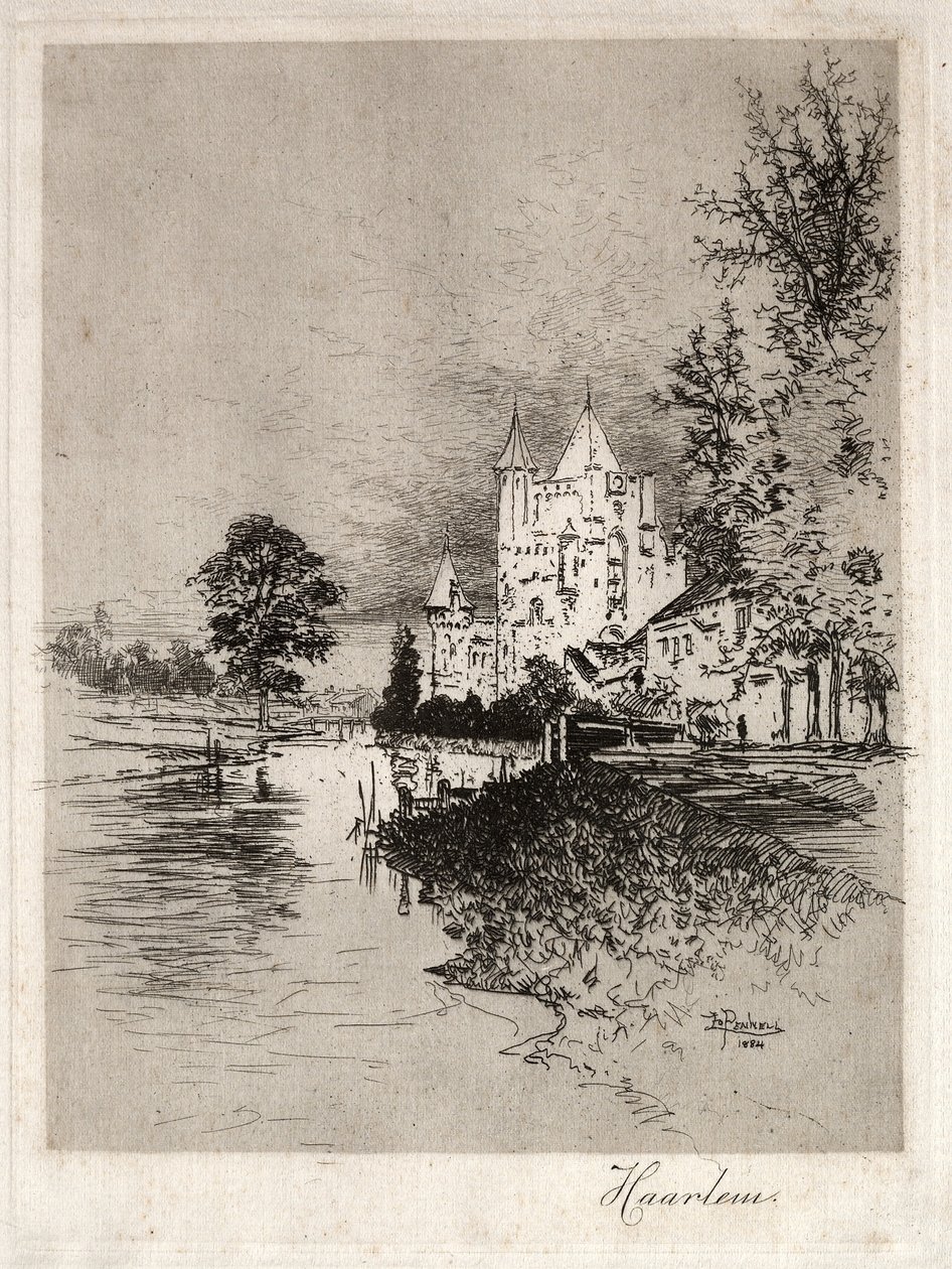 Haarlem, 1884 de Joseph Pennell