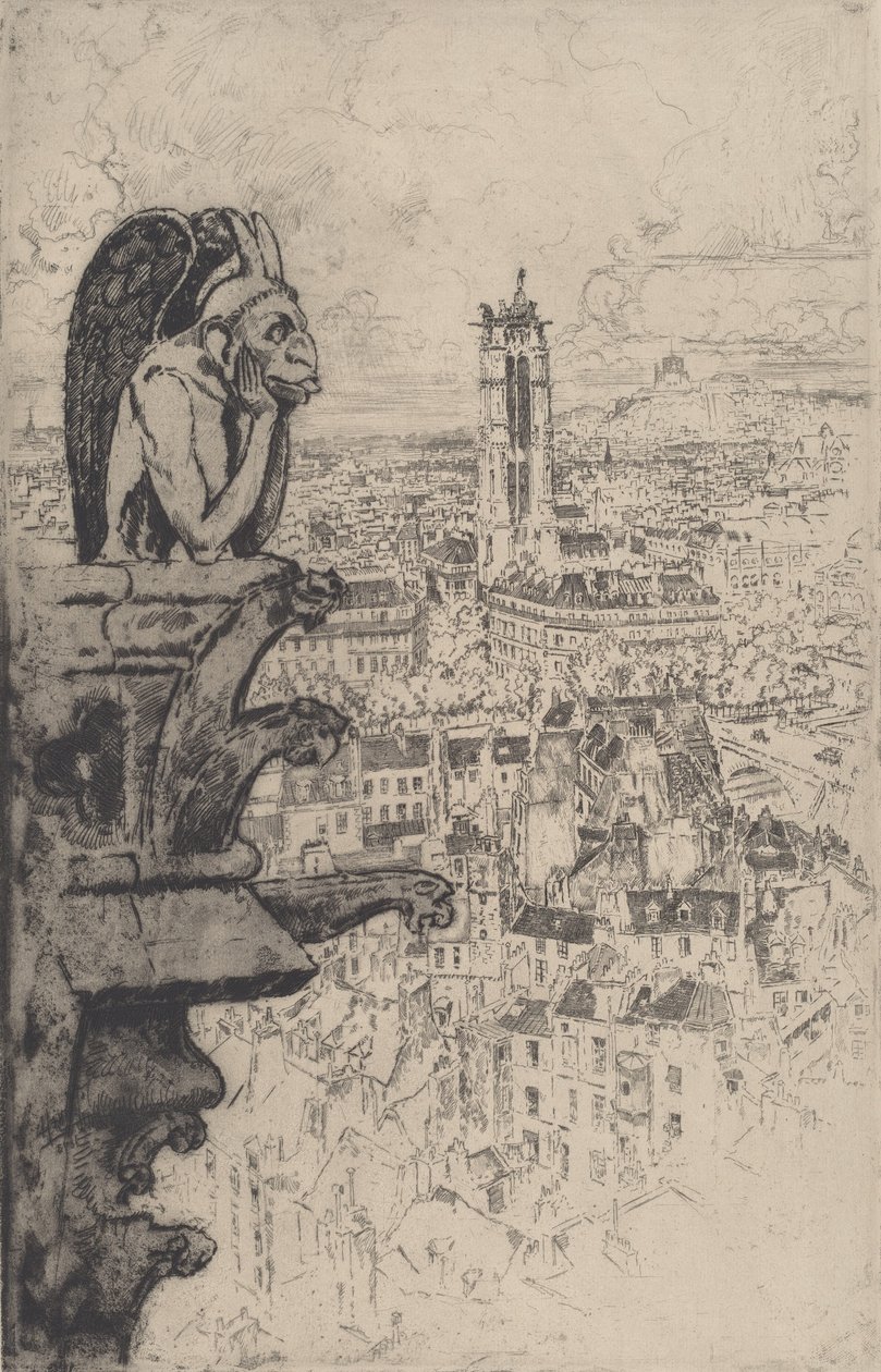 Le Stryge de Joseph Pennell