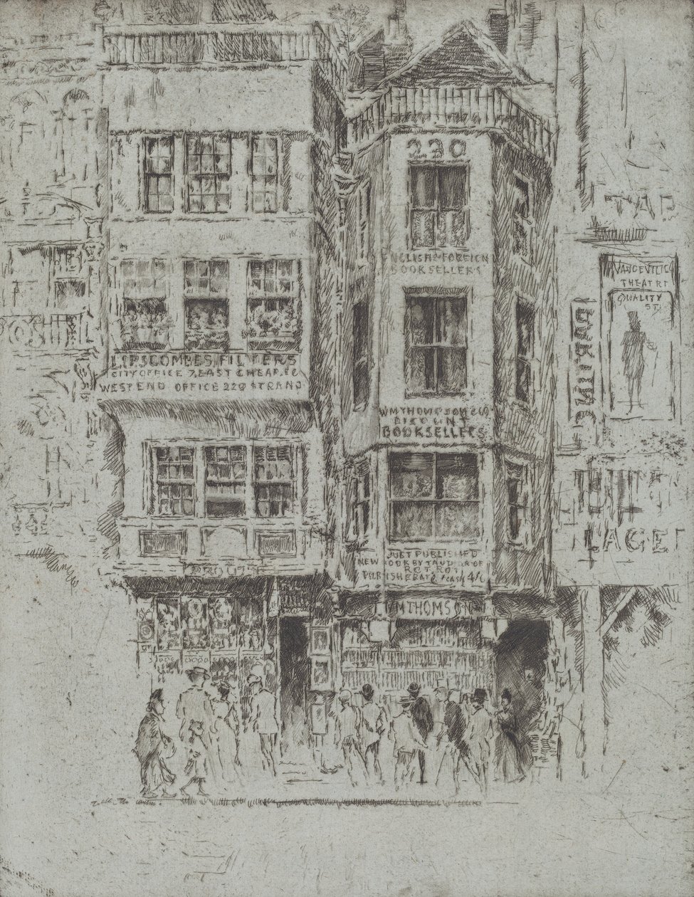 No. 230 Strand de Joseph Pennell