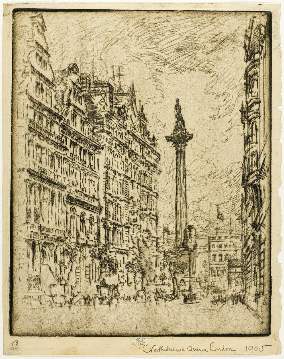 Avenida Northumberland de Joseph Pennell