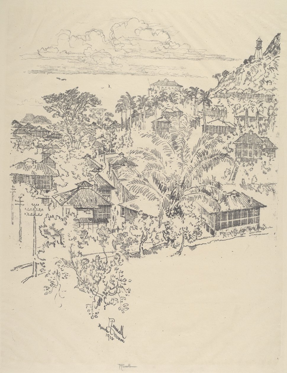 Ancon oficial, 1912 de Joseph Pennell