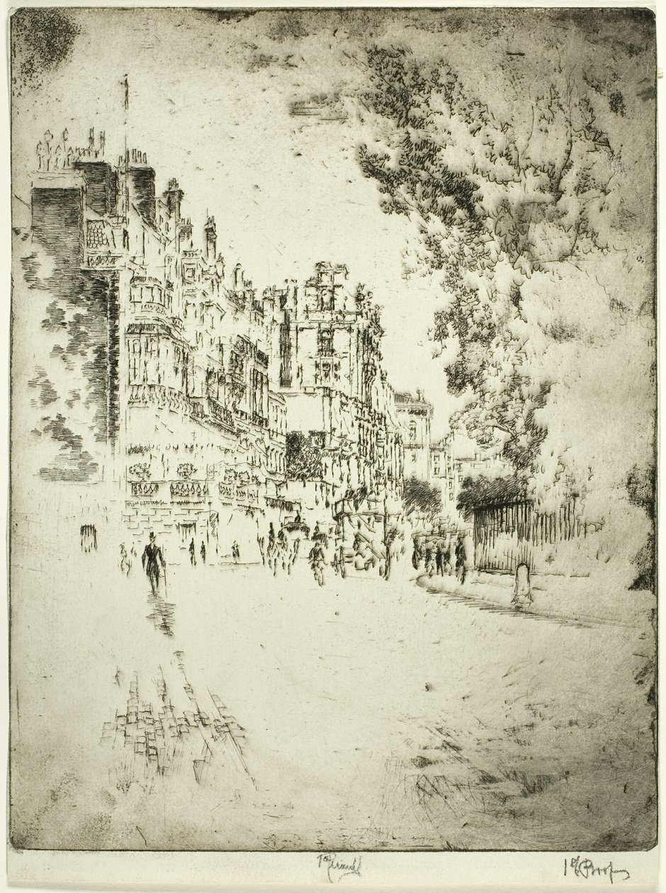 Park Lane de Joseph Pennell