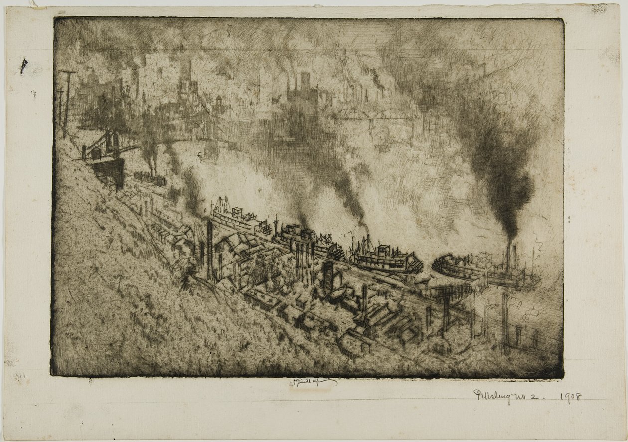Pittsburg, No. II de Joseph Pennell