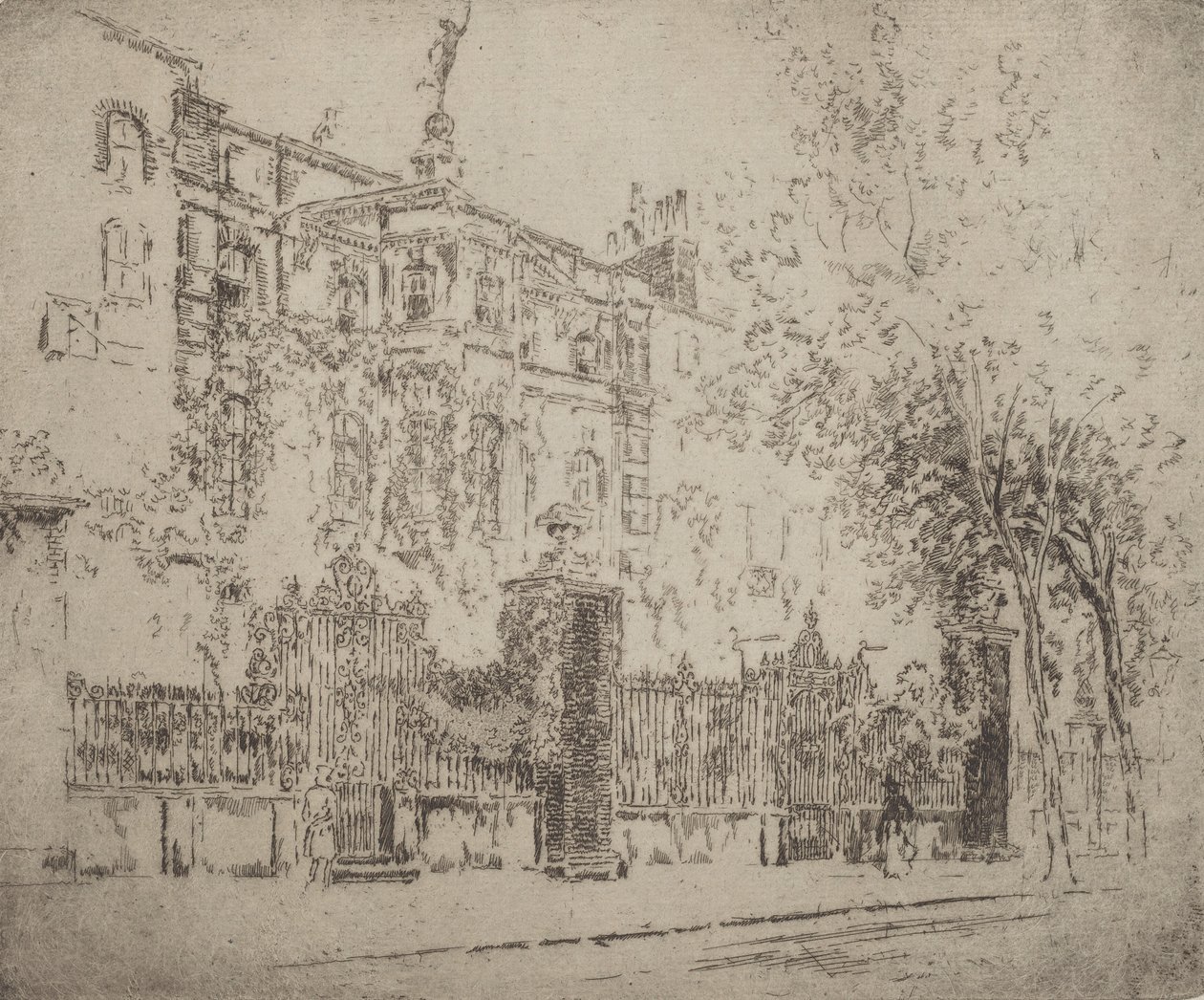 Casa de Rossetti de Joseph Pennell