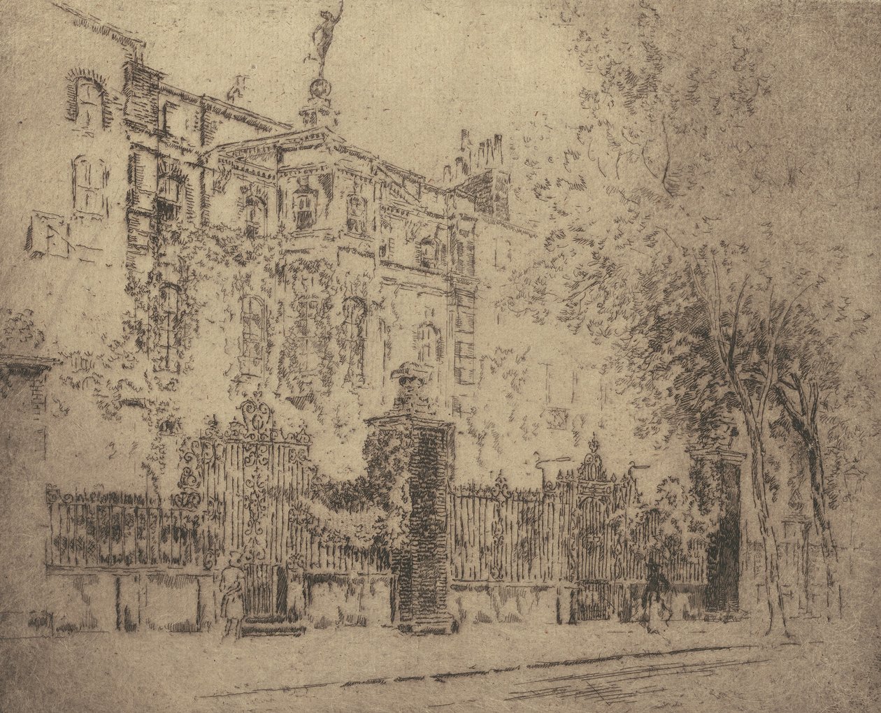 Casa de Rossetti de Joseph Pennell