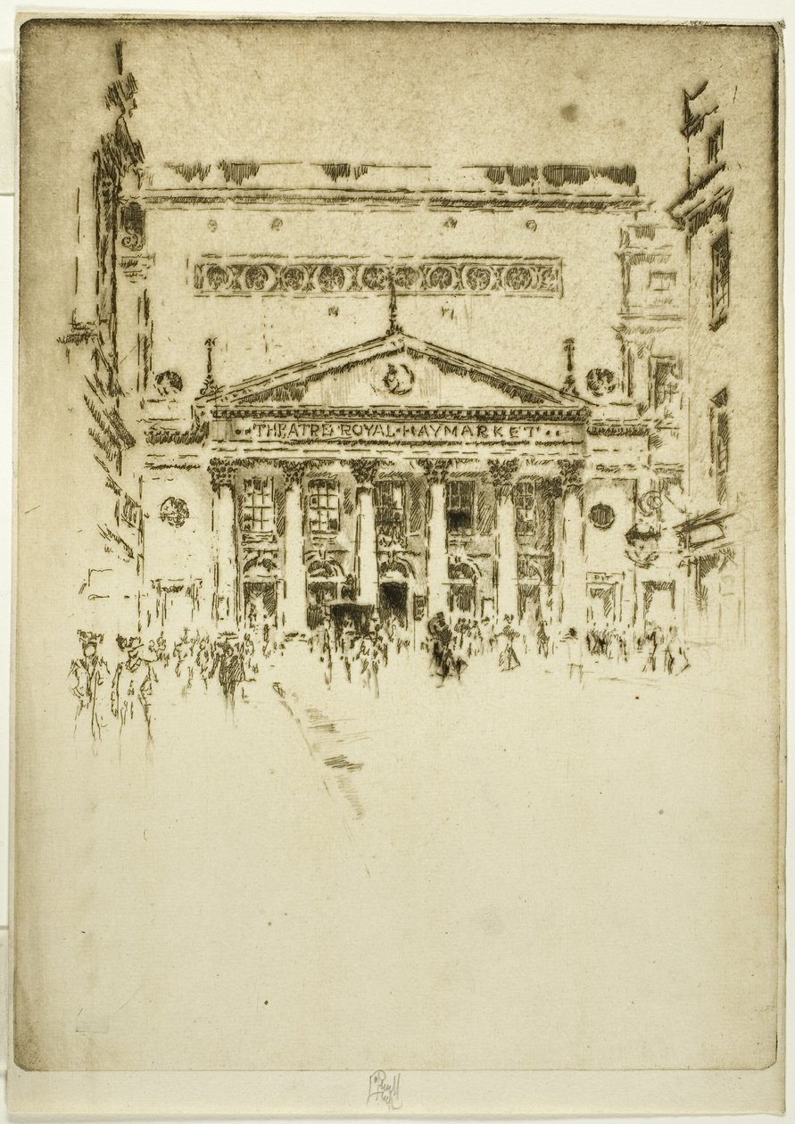 Teatro Royal Haymarket de Joseph Pennell