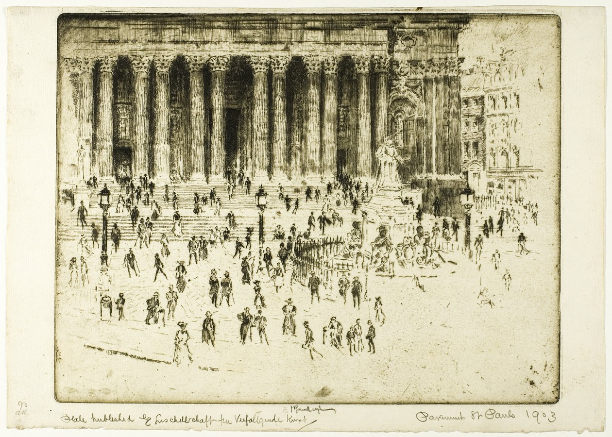 Pavimento de San Pablo de Joseph Pennell