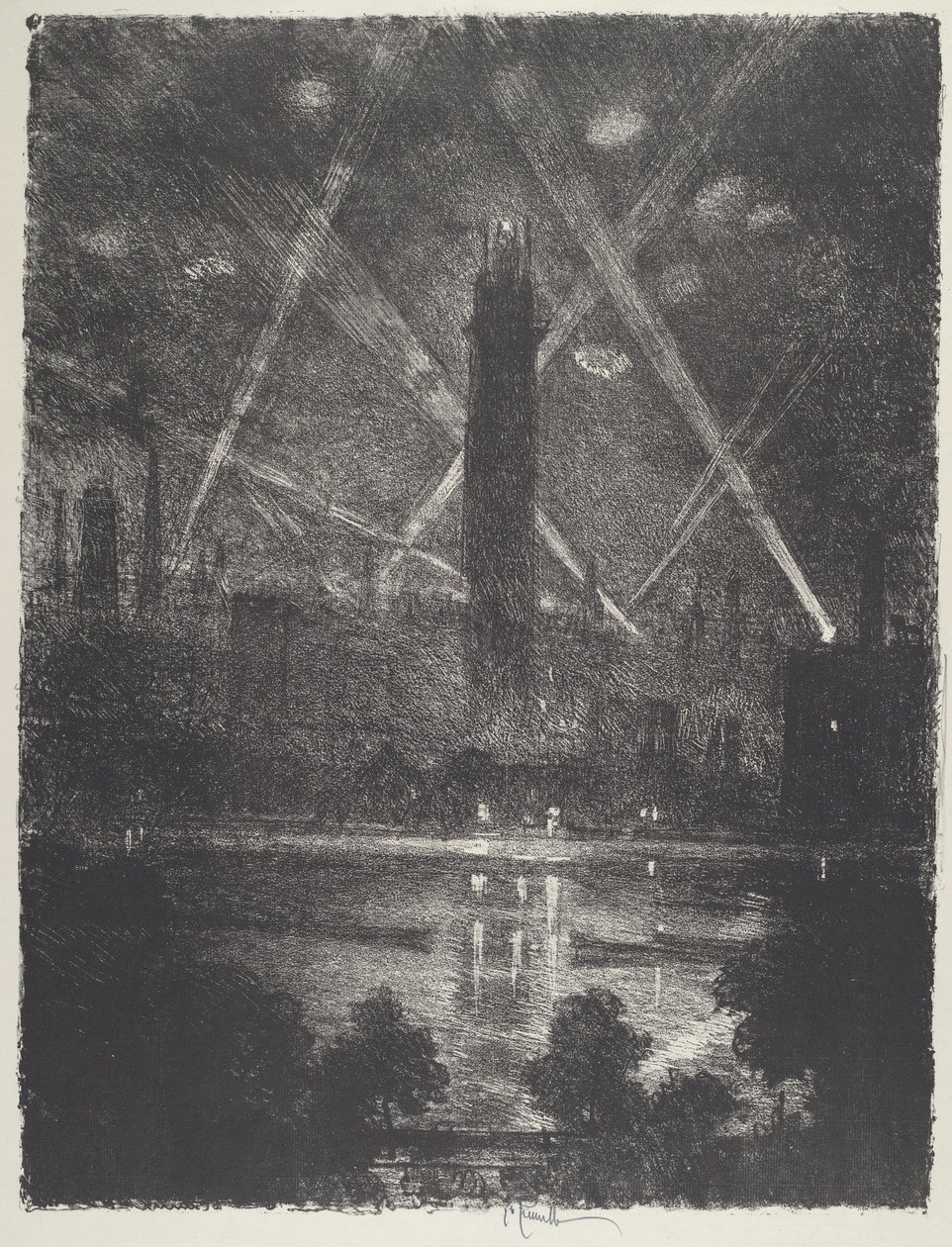 Disparo de Joseph Pennell